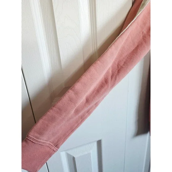 Abercrombie & Fitch AF Logo Y2K Sweatshirt Pink Crewneck Long Sleeve Pullover - Picture 10 of 10